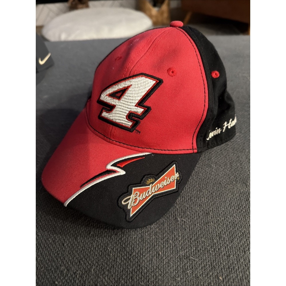 Nascar Cup Champion Kevin Harvick Stewart-Haas‎ Racing Budweiser Adjustable Hat
